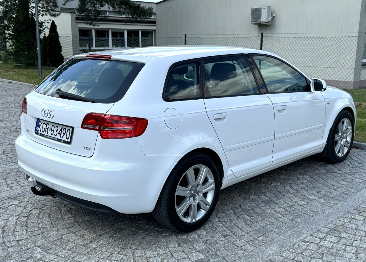 Audi A3 1.6 TDI 105KM Bezwypadkowy potwierdzony przebieg AUTO BARDZO ZADBANE - Αυτοκίνητο: φωτογραφία 3 Audi A3 1.6 TDI 105KM Bezwypadkowy potwierdzony przebieg AUTO BARDZO ZADBANE - Αυτοκίνητο: φωτογραφία 3