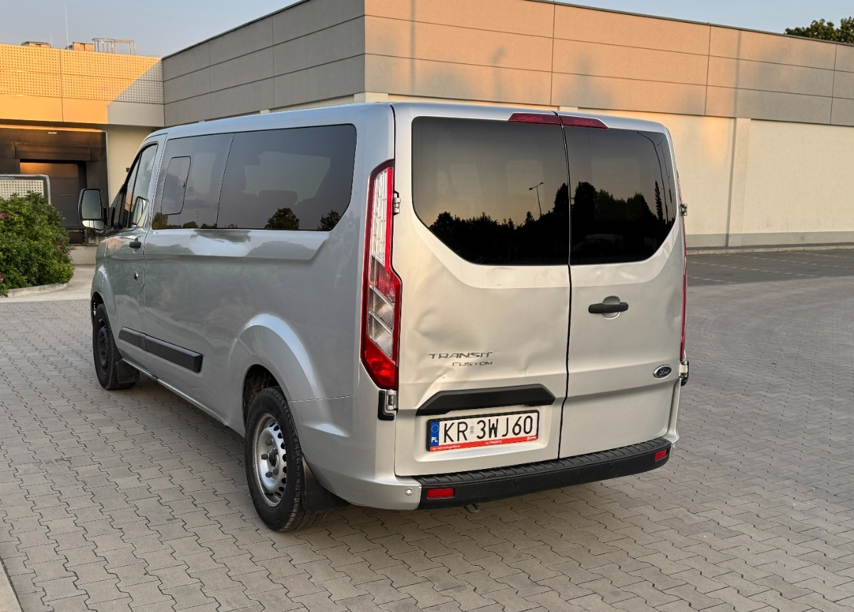 Ford Transit Custom 2.0 170 KM L2 LONG 2021 LED 8 osobowy NAWIEWY miejsc Salon PL - Μικρό λεωφορείο, Επιβατικό βαν: φωτογραφία 3 Ford Transit Custom 2.0 170 KM L2 LONG 2021 LED 8 osobowy NAWIEWY miejsc Salon PL - Μικρό λεωφορείο, Επιβατικό βαν: φωτογραφία 3