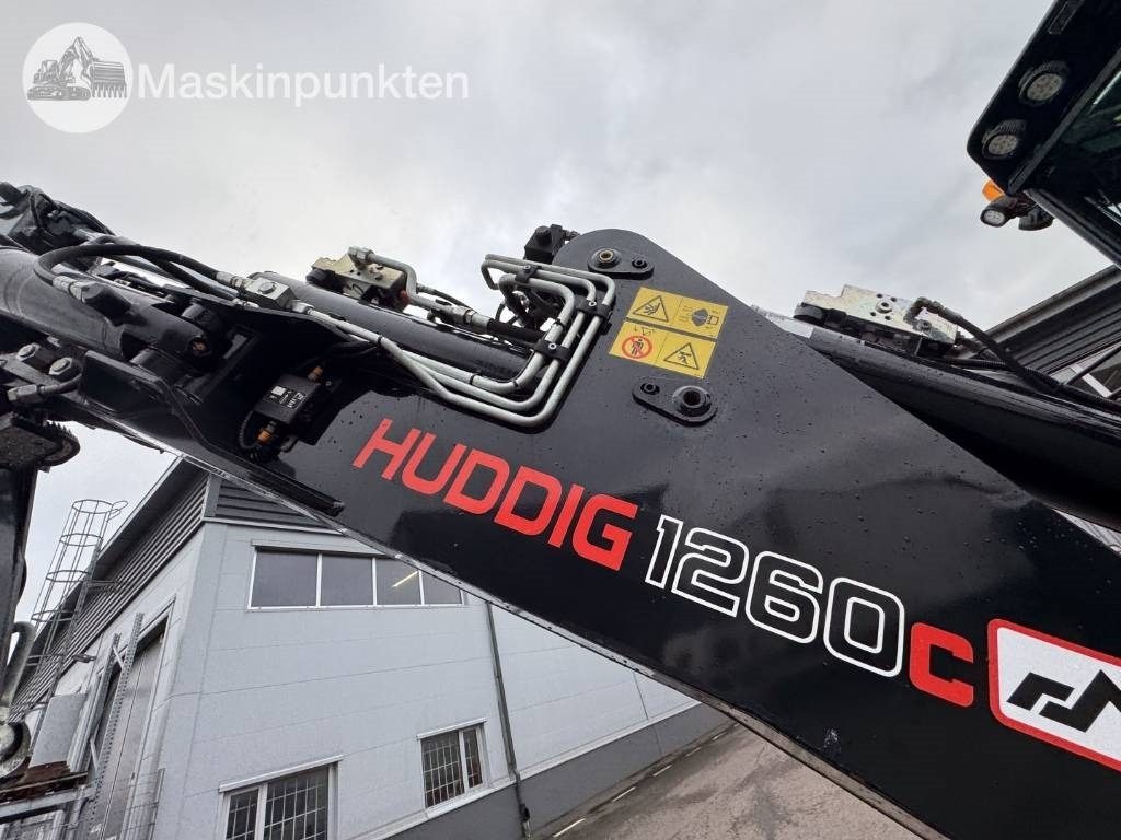 Φορτωτής εκσκαφέας Huddig 1260 C redskap fram och bak: φωτογραφία 47