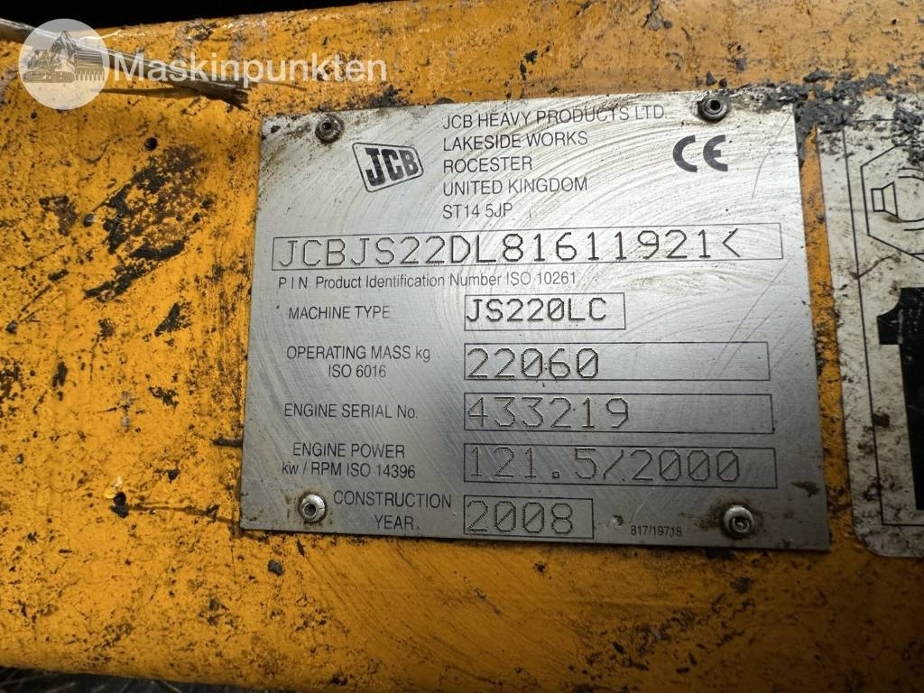 Leasing JCB JS 220 LC  JCB JS 220 LC: φωτογραφία 9