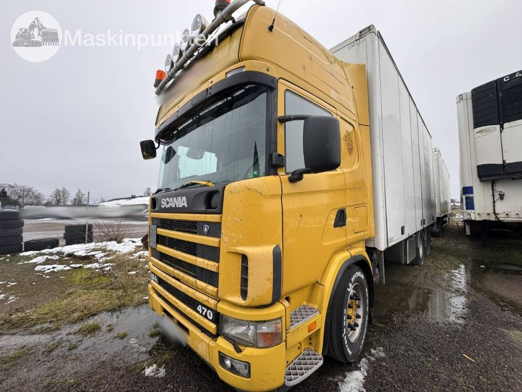 Scania R 124 - Φορτηγό κόφα: φωτογραφία 1 Scania R 124 - Φορτηγό κόφα: φωτογραφία 1