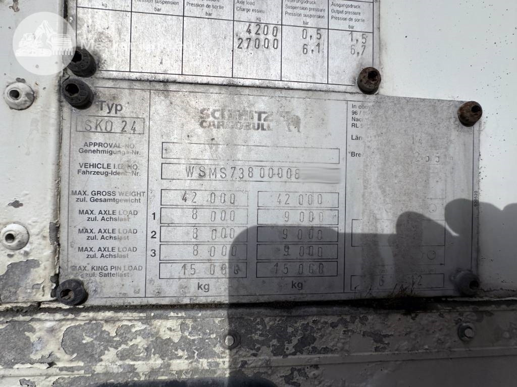 Επικαθήμενο ψυγείο Schmitz SKO 24: φωτογραφία 9 Επικαθήμενο ψυγείο Schmitz SKO 24: φωτογραφία 9