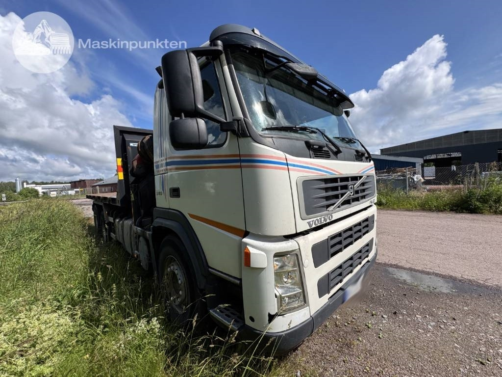 Volvo FM 12 340 Kranväxlare med flak - Φορτηγό με γερανό: φωτογραφία 5 Volvo FM 12 340 Kranväxlare med flak - Φορτηγό με γερανό: φωτογραφία 5