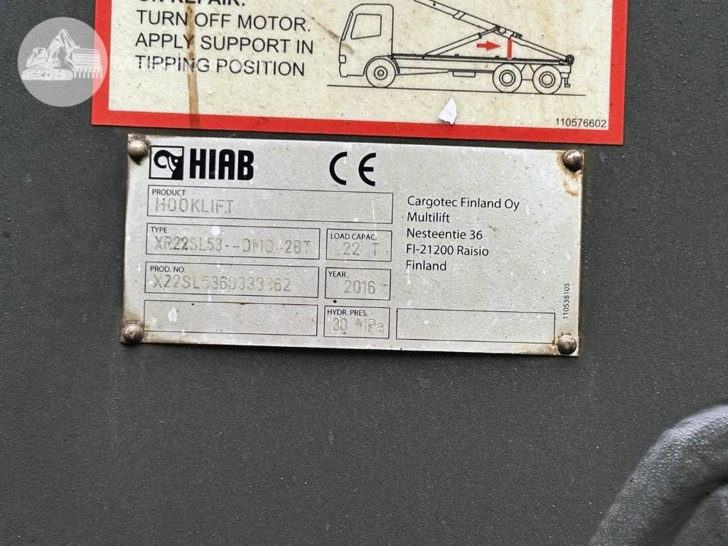 Φορτηγό φόρτωσης γάντζου Volvo FM 420: φωτογραφία 39