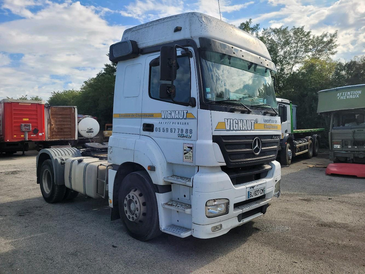 MERCEDES AXOR 1843 - Τράκτορας: φωτογραφία 1 MERCEDES AXOR 1843 - Τράκτορας: φωτογραφία 1