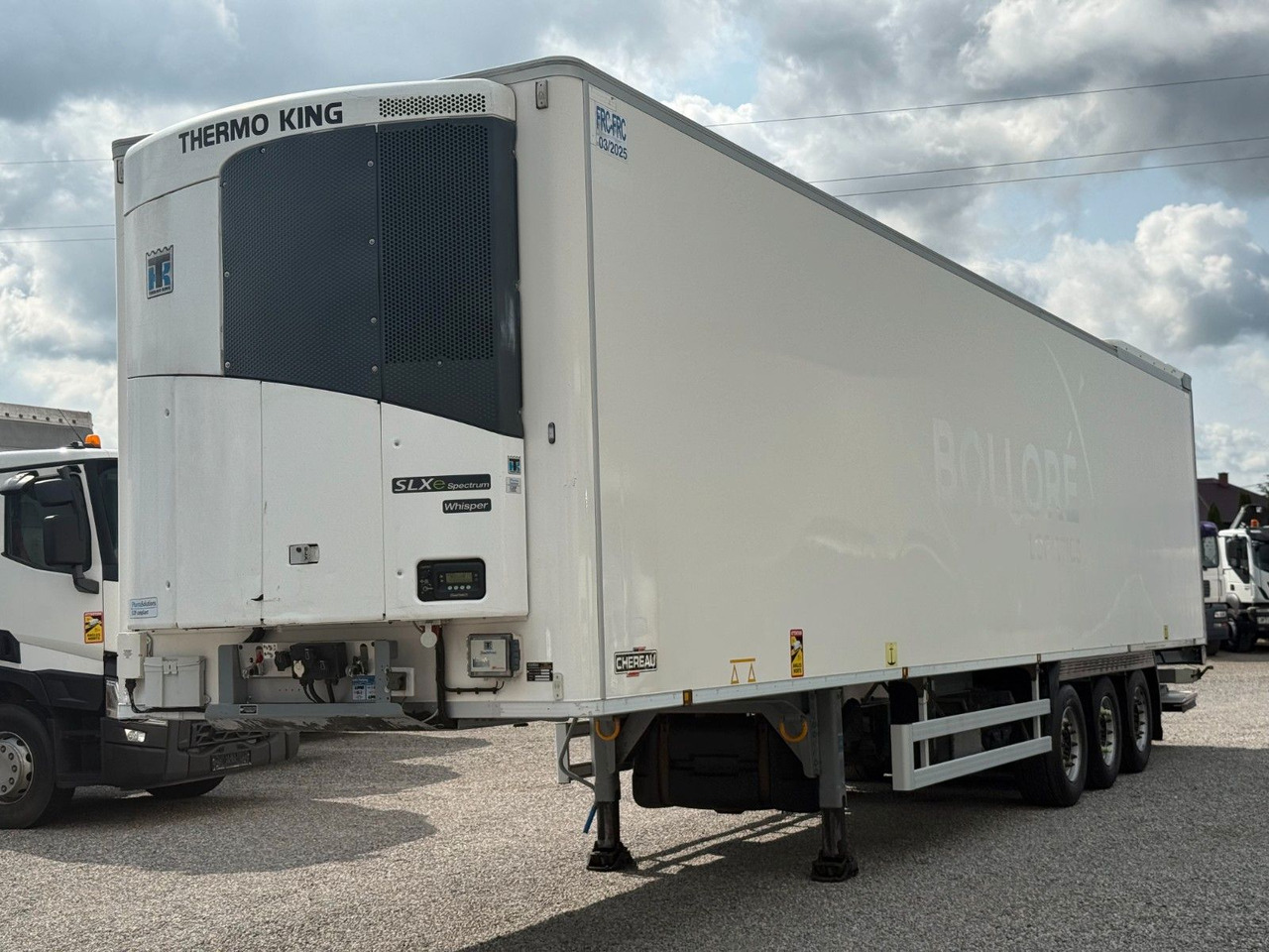 Chereau THERMO KING SLXe DIESEL/ELECTRIC SAF - Επικαθήμενο ψυγείο: φωτογραφία 3 Chereau THERMO KING SLXe DIESEL/ELECTRIC SAF - Επικαθήμενο ψυγείο: φωτογραφία 3