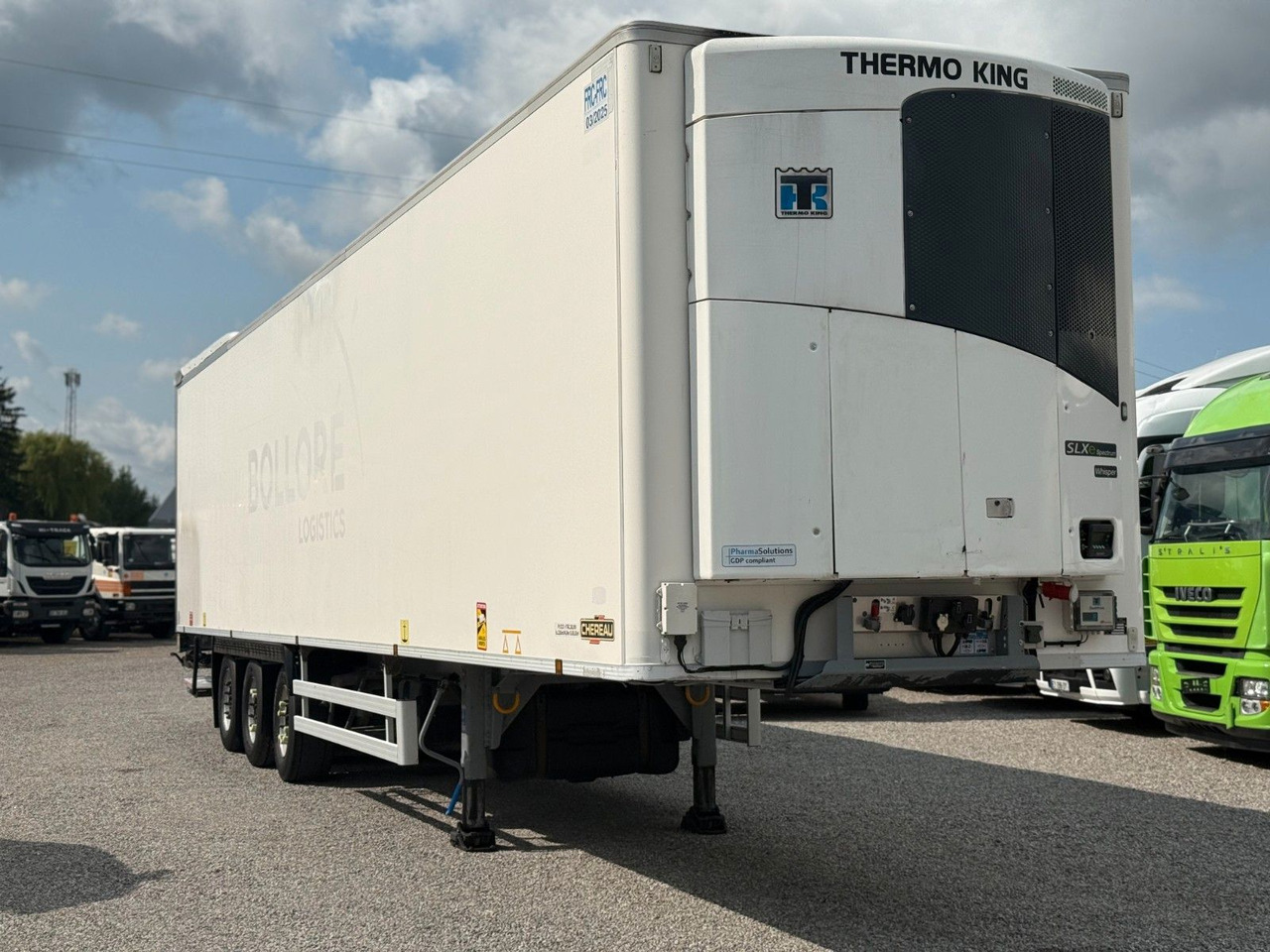Chereau THERMO KING SLXe DIESEL/ELECTRIC SAF - Επικαθήμενο ψυγείο: φωτογραφία 1 Chereau THERMO KING SLXe DIESEL/ELECTRIC SAF - Επικαθήμενο ψυγείο: φωτογραφία 1