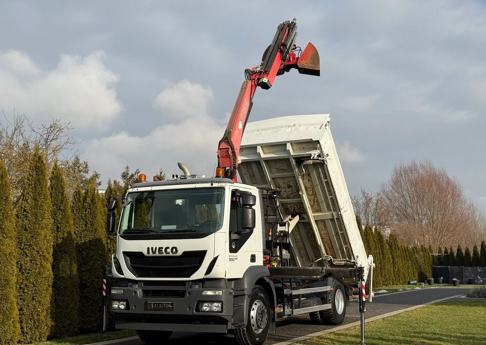 Iveco STRALIS 330 / 4x2 / FASSI F135 / WYWROTKA - Φορτηγό ανατρεπόμενο: φωτογραφία 1 Iveco STRALIS 330 / 4x2 / FASSI F135 / WYWROTKA - Φορτηγό ανατρεπόμενο: φωτογραφία 1