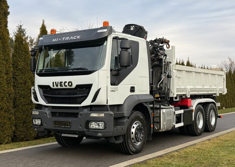 Iveco TRAKKER 450 6X4 PODWÓJNA HYDRO-BURTA HIAB 104 - Φορτηγό ανατρεπόμενο: φωτογραφία 4 Iveco TRAKKER 450 6X4 PODWÓJNA HYDRO-BURTA HIAB 104 - Φορτηγό ανατρεπόμενο: φωτογραφία 4