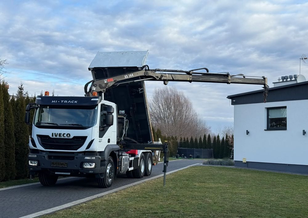 Iveco TRAKKER 450 6X4 PODWÓJNA HYDRO-BURTA HIAB 104 - Φορτηγό ανατρεπόμενο: φωτογραφία 1 Iveco TRAKKER 450 6X4 PODWÓJNA HYDRO-BURTA HIAB 104 - Φορτηγό ανατρεπόμενο: φωτογραφία 1