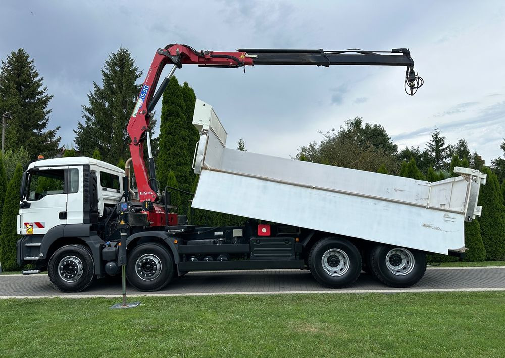 MAN TGS 440 / 8x4 / HMF 1530 / HYDROBURTA - Φορτηγό ανατρεπόμενο: φωτογραφία 4 MAN TGS 440 / 8x4 / HMF 1530 / HYDROBURTA - Φορτηγό ανατρεπόμενο: φωτογραφία 4