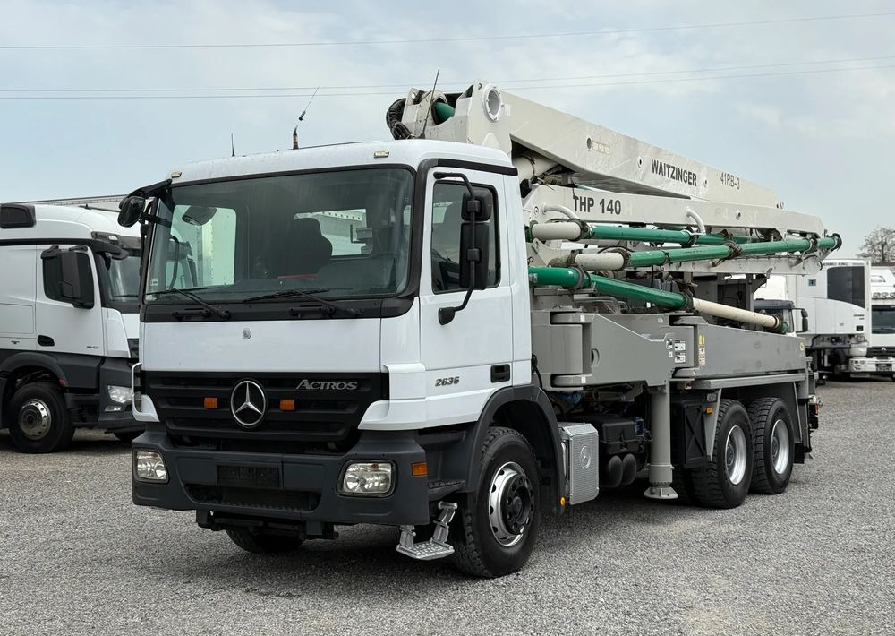 Mercedes-Benz ACTROS 2636 6X4 36 M WAITZINGER - Αντλία σκυροδέματος: φωτογραφία 1 Mercedes-Benz ACTROS 2636 6X4 36 M WAITZINGER - Αντλία σκυροδέματος: φωτογραφία 1