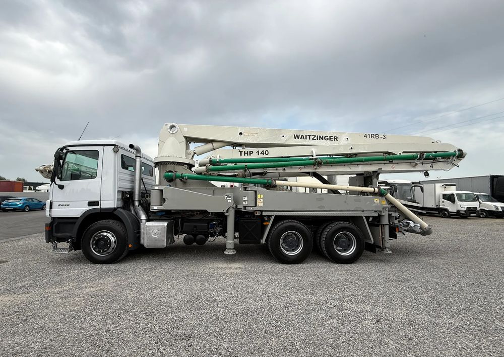 Mercedes-Benz ACTROS 2636 6X4 36 M WAITZINGER - Αντλία σκυροδέματος: φωτογραφία 4 Mercedes-Benz ACTROS 2636 6X4 36 M WAITZINGER - Αντλία σκυροδέματος: φωτογραφία 4