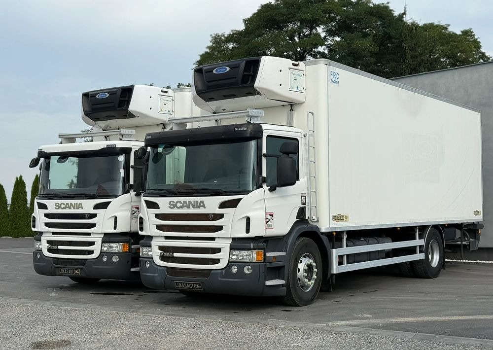 Scania P 280 CHEREAU CARRIER HAKÓWKA - Φορτηγό ψυγείο: φωτογραφία 1 Scania P 280 CHEREAU CARRIER HAKÓWKA - Φορτηγό ψυγείο: φωτογραφία 1