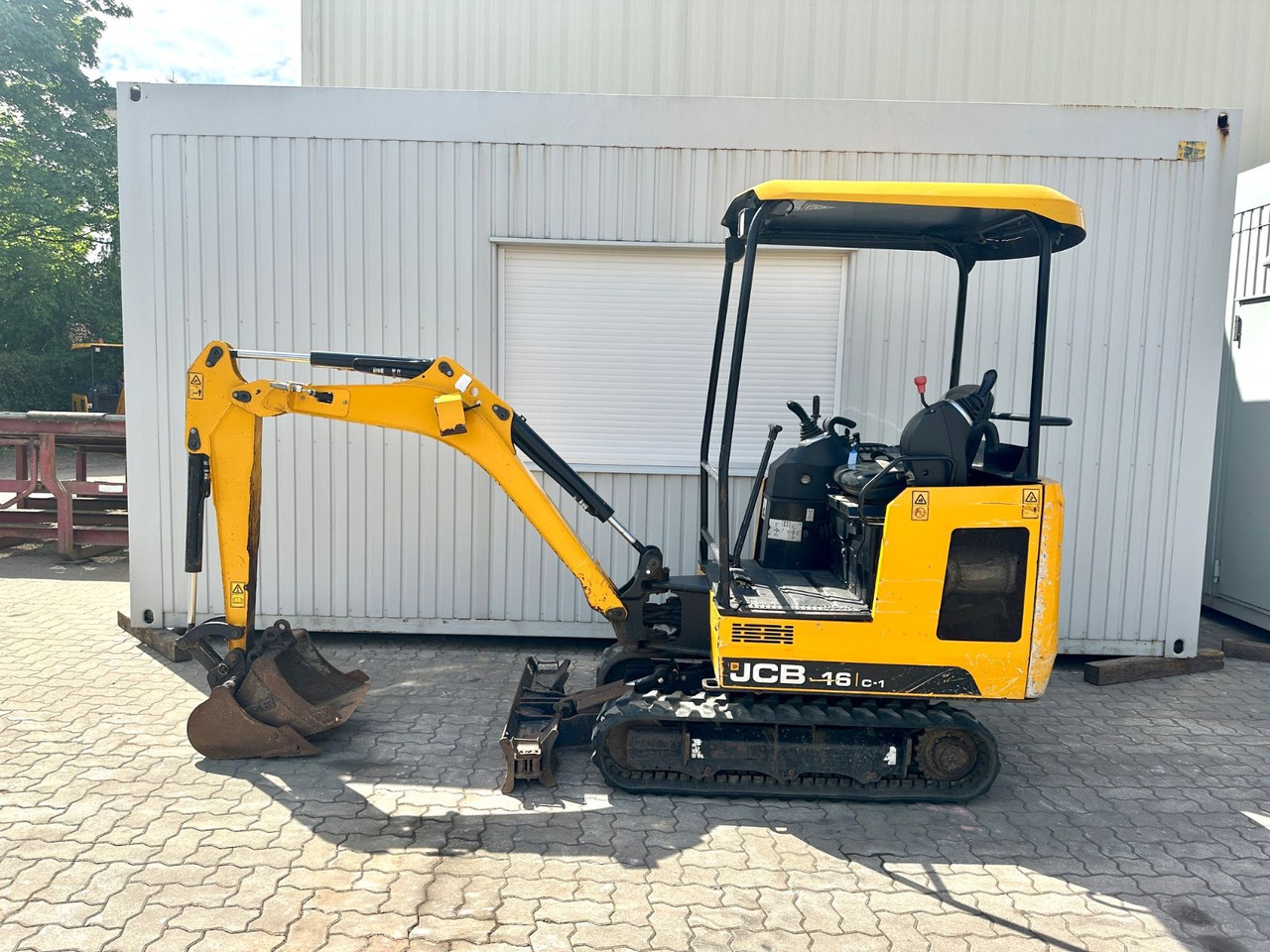 JCB 16C-1 /2020 BJ/1.283 BH/verbr. Laufwerk/2xLöffel - Μίνι εκσκαφέας: φωτογραφία 2 JCB 16C-1 /2020 BJ/1.283 BH/verbr. Laufwerk/2xLöffel - Μίνι εκσκαφέας: φωτογραφία 2