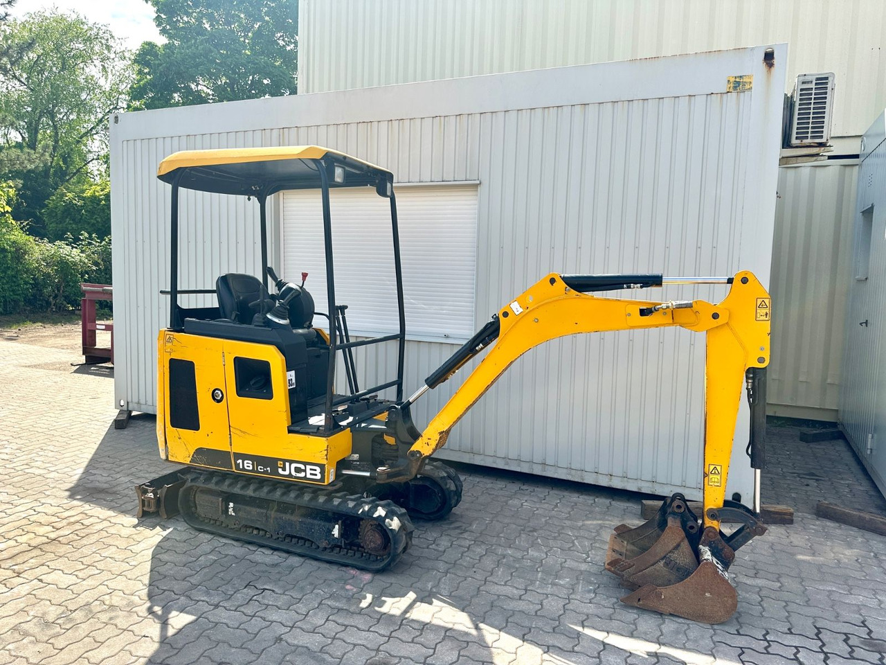 JCB 16C-1 /2020 BJ/1.283 BH/verbr. Laufwerk/2xLöffel - Μίνι εκσκαφέας: φωτογραφία 4 JCB 16C-1 /2020 BJ/1.283 BH/verbr. Laufwerk/2xLöffel - Μίνι εκσκαφέας: φωτογραφία 4