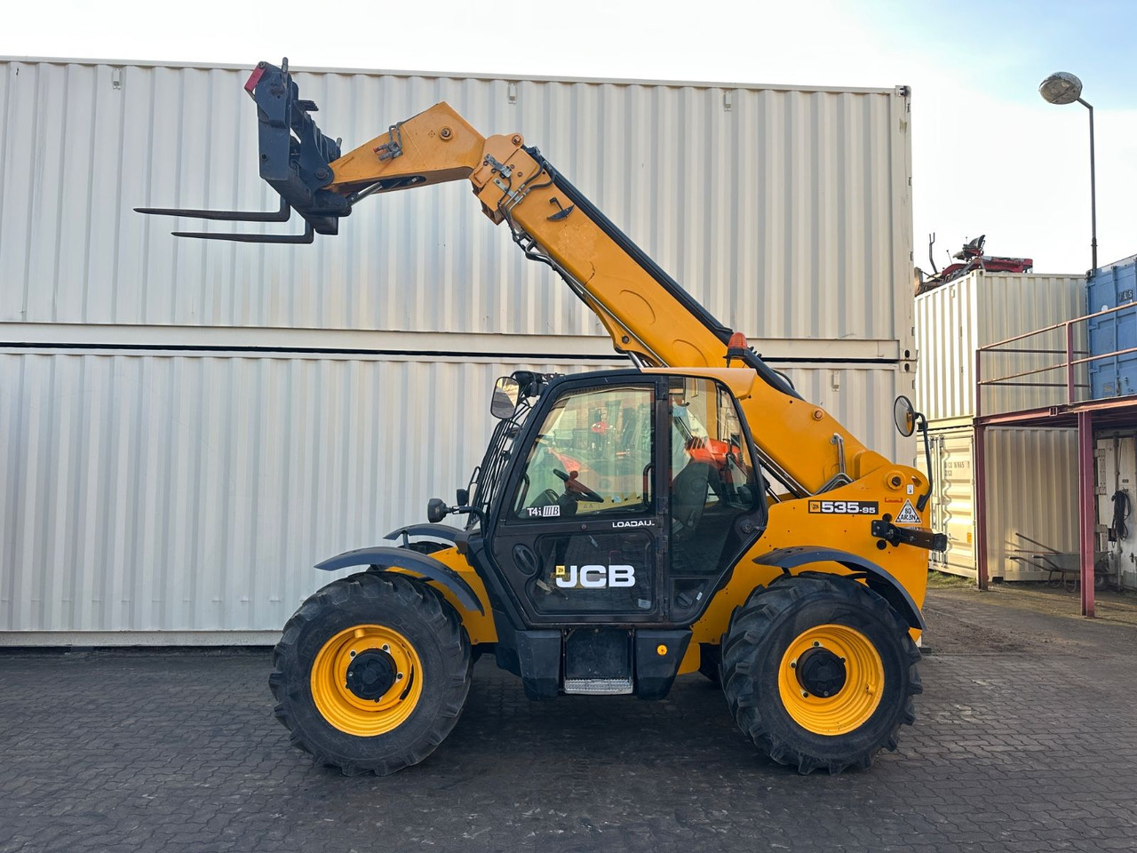 JCB 535-95 4x4x4, 9.5M / 3.5 T, 2017 BJ ,2.845 BH - Τηλεσκοπικός φορτωτής: φωτογραφία 2 JCB 535-95 4x4x4, 9.5M / 3.5 T, 2017 BJ ,2.845 BH - Τηλεσκοπικός φορτωτής: φωτογραφία 2