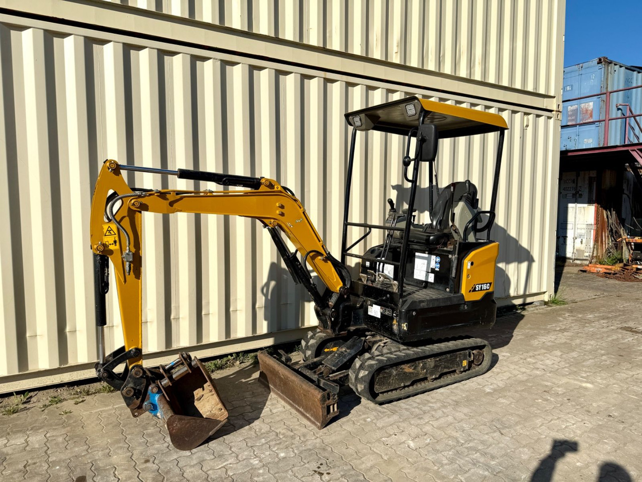 Sany SY16/ 2023 BJ / 745 H / 2 x Löffel - Μίνι εκσκαφέας: φωτογραφία 1 Sany SY16/ 2023 BJ / 745 H / 2 x Löffel - Μίνι εκσκαφέας: φωτογραφία 1