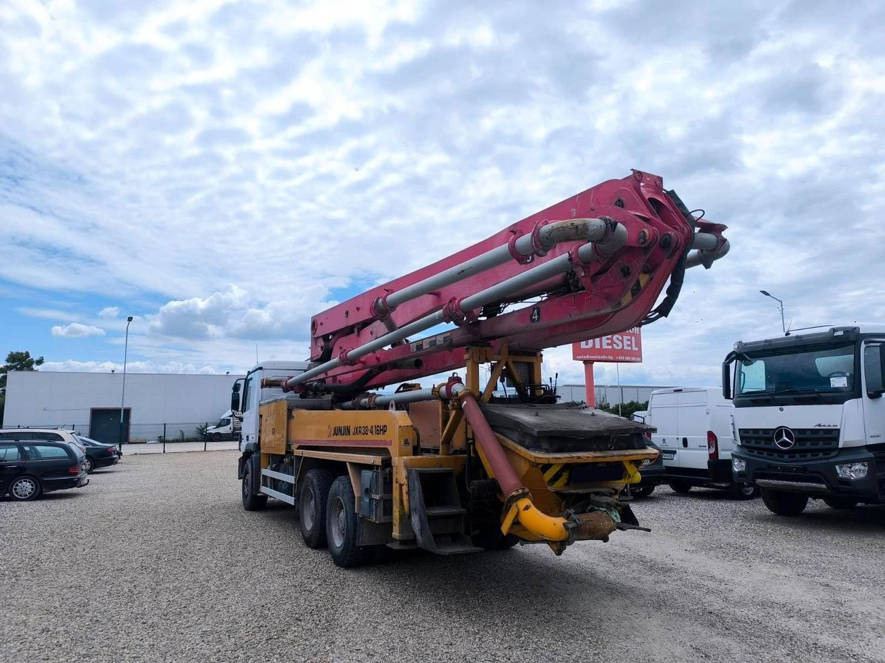Mercedes-Benz ACTROS 3341 JUNJIN JXR 38-4 - Αντλία σκυροδέματος: φωτογραφία 5 Mercedes-Benz ACTROS 3341 JUNJIN JXR 38-4 - Αντλία σκυροδέματος: φωτογραφία 5