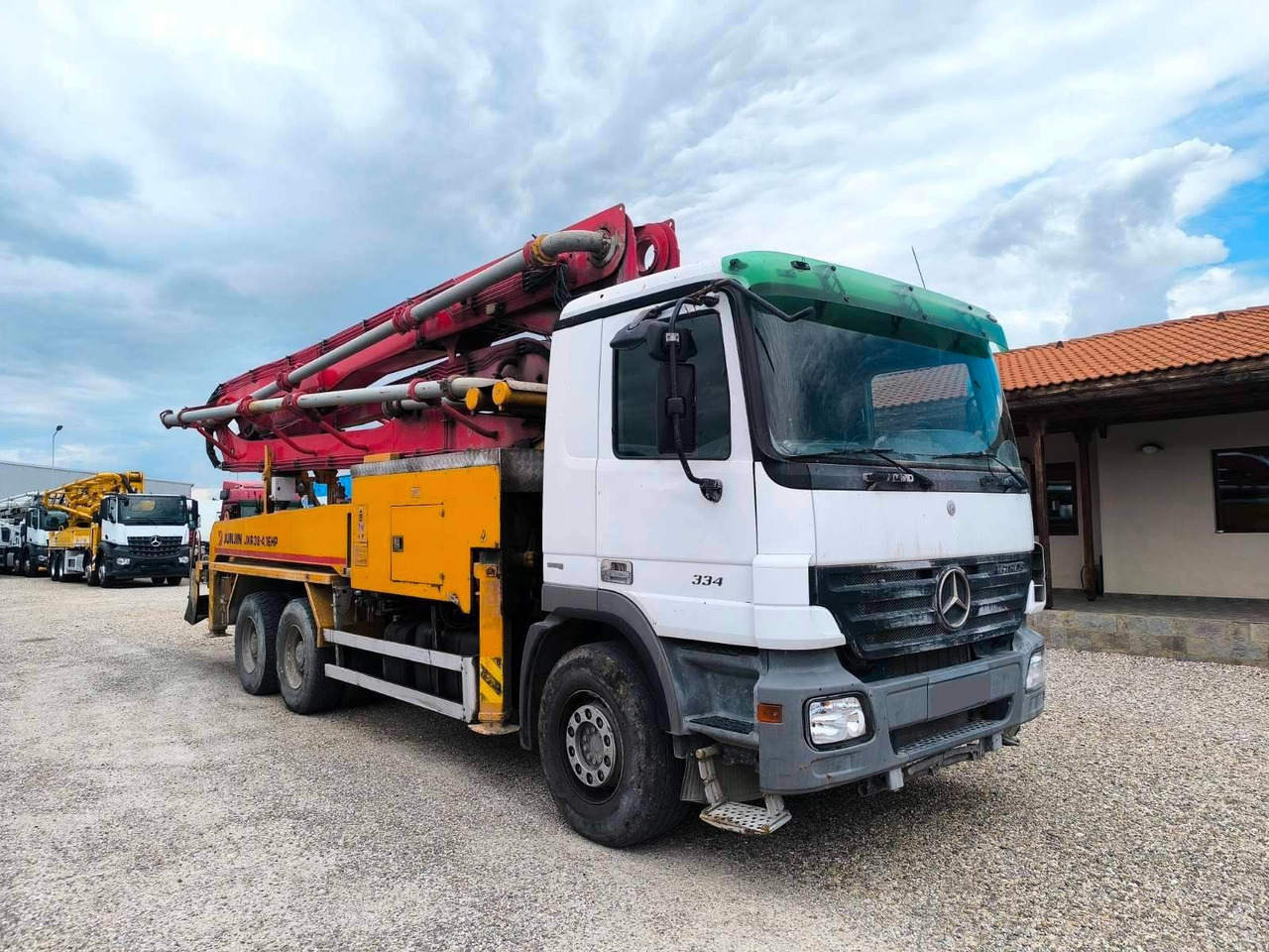 Mercedes-Benz ACTROS 3341 JUNJIN JXR 38-4 - Αντλία σκυροδέματος: φωτογραφία 1 Mercedes-Benz ACTROS 3341 JUNJIN JXR 38-4 - Αντλία σκυροδέματος: φωτογραφία 1