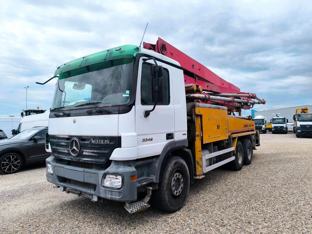 Mercedes-Benz ACTROS 3341 JUNJIN JXR 38-4 - Αντλία σκυροδέματος: φωτογραφία 3 Mercedes-Benz ACTROS 3341 JUNJIN JXR 38-4 - Αντλία σκυροδέματος: φωτογραφία 3