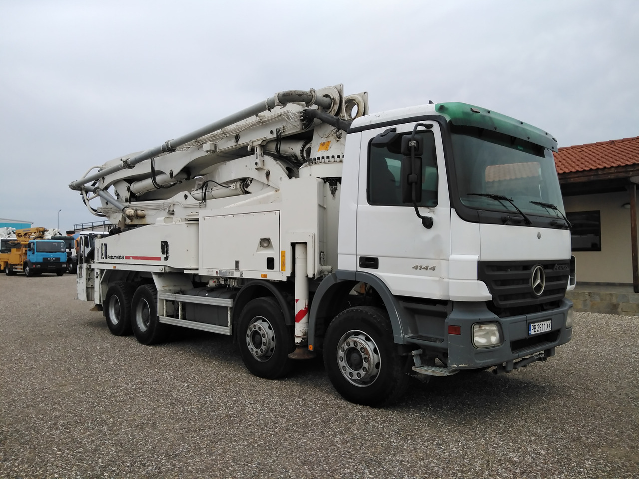 Mercedes-Benz ACTROS 4144 PUTZMEISTER M42 - Αντλία σκυροδέματος: φωτογραφία 1 Mercedes-Benz ACTROS 4144 PUTZMEISTER M42 - Αντλία σκυροδέματος: φωτογραφία 1
