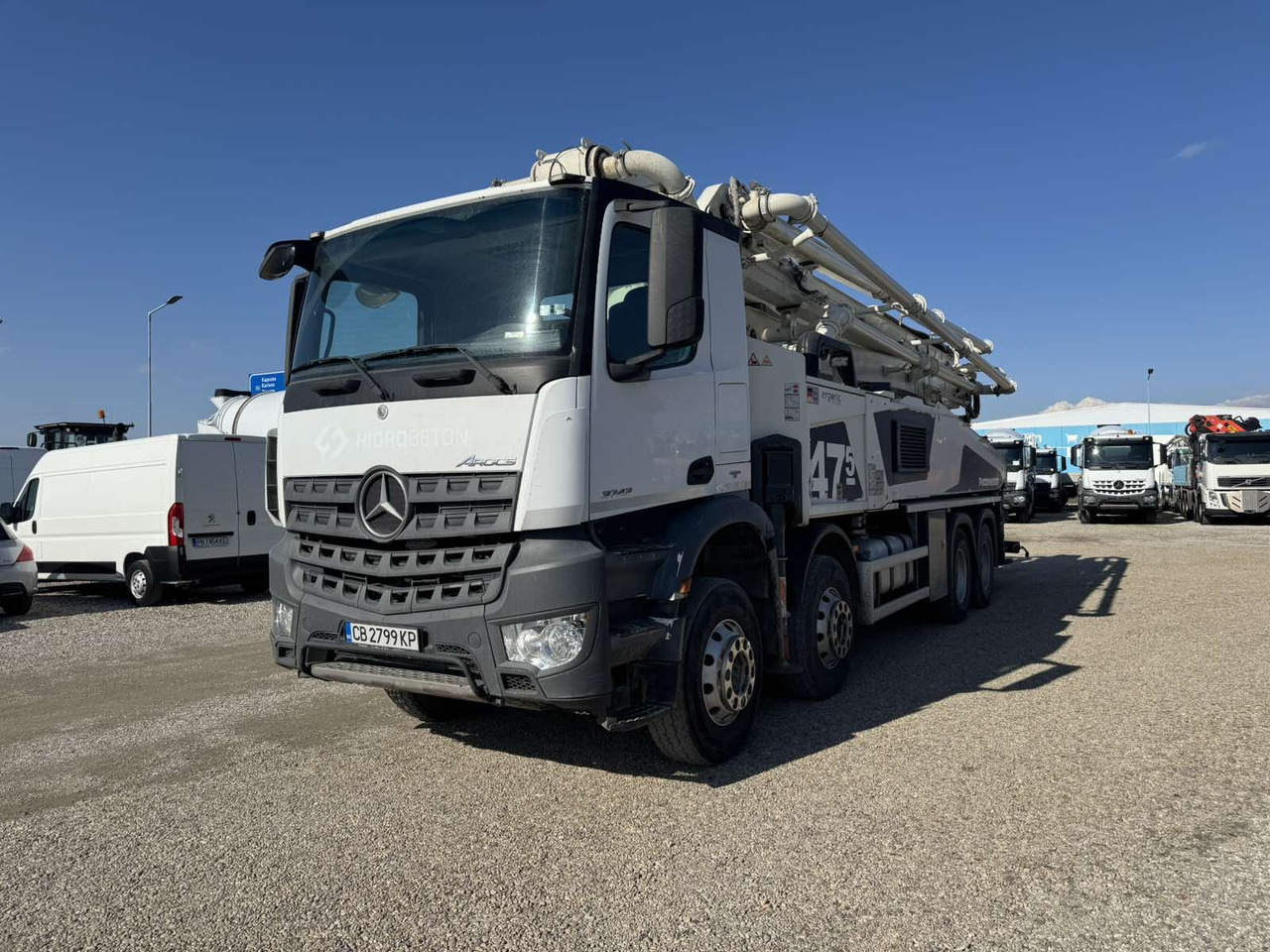 Mercedes-Benz AROCS 3743 PUTZMEISTER M47-5 - Αντλία σκυροδέματος: φωτογραφία 3 Mercedes-Benz AROCS 3743 PUTZMEISTER M47-5 - Αντλία σκυροδέματος: φωτογραφία 3