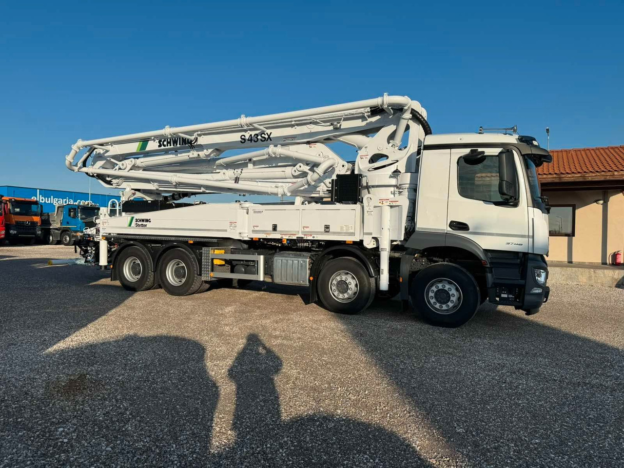 Αντλία σκυροδέματος Mercedes-Benz AROCS 3746 SCHWING S43SX III: φωτογραφία 8
