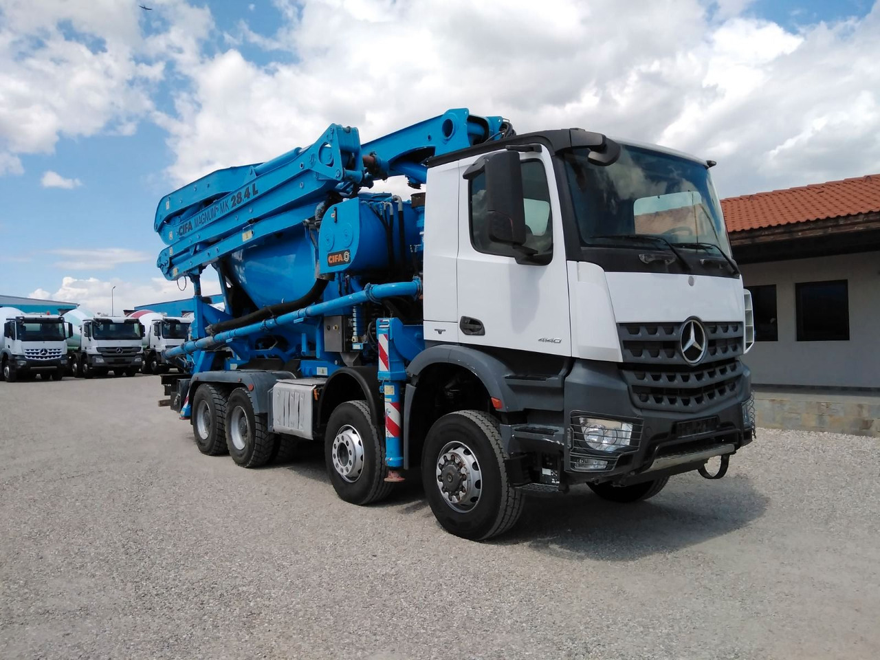 Mercedes-Benz AROCS 4140 CIFA MAGNUM MK28.4L 8X6 - Μπετονιέρα αντλία: φωτογραφία 1 Mercedes-Benz AROCS 4140 CIFA MAGNUM MK28.4L 8X6 - Μπετονιέρα αντλία: φωτογραφία 1
