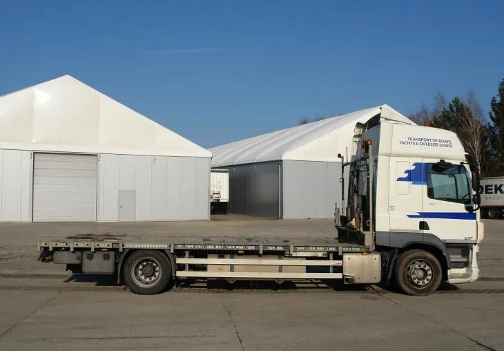 DAF CF 410 EURO 6 Laweta - Platforma super stan - Φορτηγό με ανοιχτή καρότσα: φωτογραφία 1 DAF CF 410 EURO 6 Laweta - Platforma super stan - Φορτηγό με ανοιχτή καρότσα: φωτογραφία 1