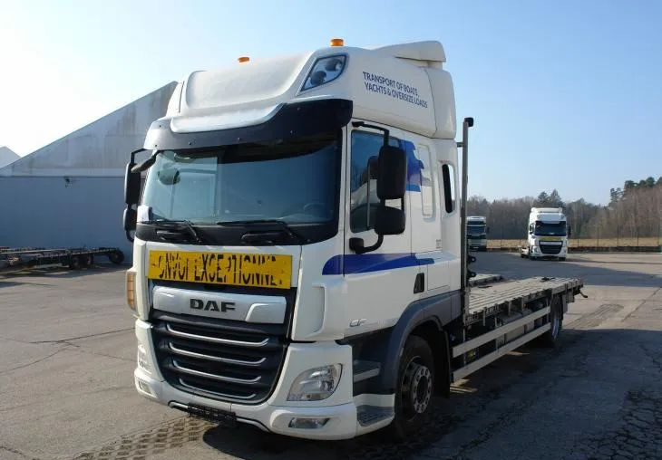DAF CF 410 EURO 6 Laweta - Platforma super stan - Φορτηγό με ανοιχτή καρότσα: φωτογραφία 2 DAF CF 410 EURO 6 Laweta - Platforma super stan - Φορτηγό με ανοιχτή καρότσα: φωτογραφία 2