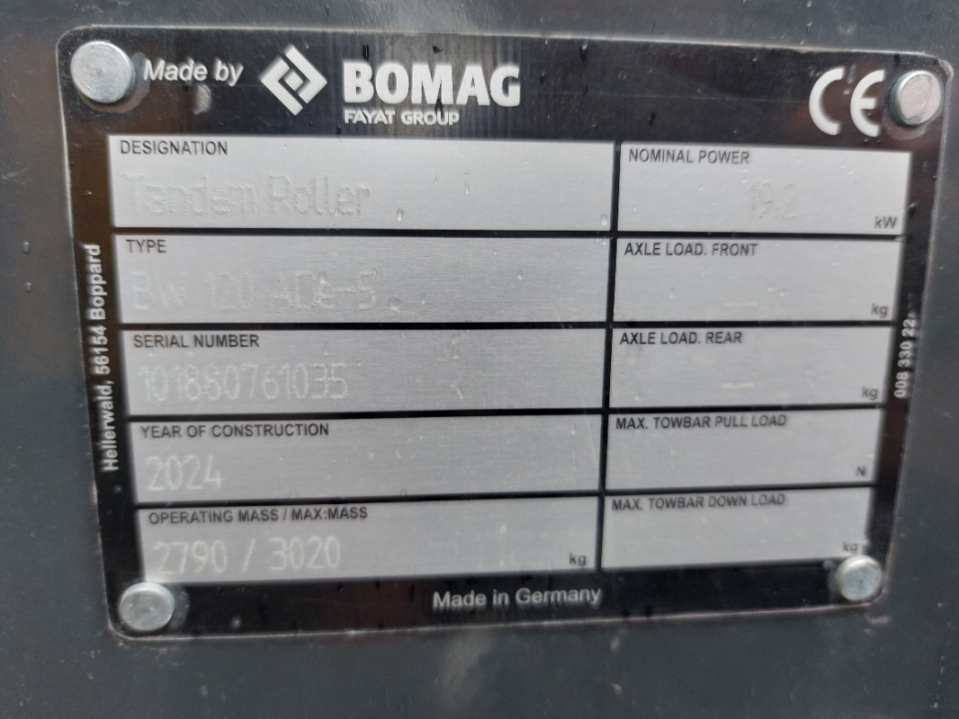 BOMAG DE BW 120 ADe-5 - Οδοστρωτήρας: φωτογραφία 2 BOMAG DE BW 120 ADe-5 - Οδοστρωτήρας: φωτογραφία 2