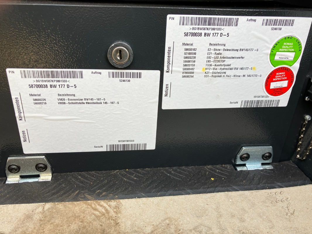 BOMAG DE BW 177 D-5 Stage V/Tier 4f - Οδοστρωτήρας: φωτογραφία 3 BOMAG DE BW 177 D-5 Stage V/Tier 4f - Οδοστρωτήρας: φωτογραφία 3