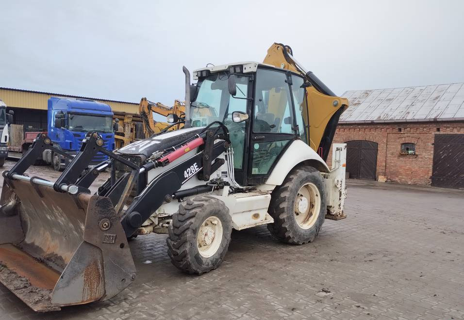CAT Caterpillar 428E - Φορτωτής εκσκαφέας: φωτογραφία 1 CAT Caterpillar 428E - Φορτωτής εκσκαφέας: φωτογραφία 1