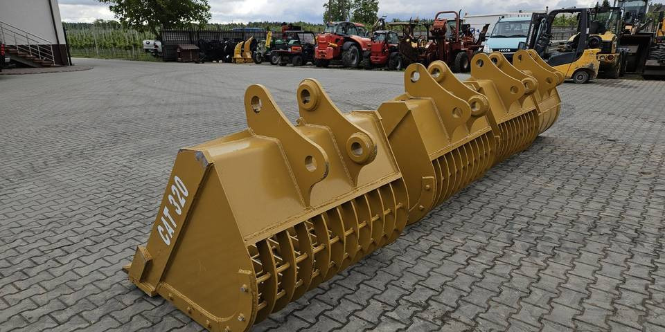 Łyżka ażurowa przesiewająca do koparki 18-25t sworzeń 80mm - Κουβας για Κατασκευή μηχανήματα: φωτογραφία 5 Łyżka ażurowa przesiewająca do koparki 18-25t sworzeń 80mm - Κουβας για Κατασκευή μηχανήματα: φωτογραφία 5