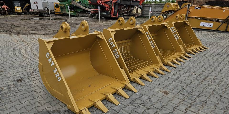 Łyżka ażurowa przesiewająca do koparki 18-25t sworzeń 80mm - Κουβας για Κατασκευή μηχανήματα: φωτογραφία 2 Łyżka ażurowa przesiewająca do koparki 18-25t sworzeń 80mm - Κουβας για Κατασκευή μηχανήματα: φωτογραφία 2