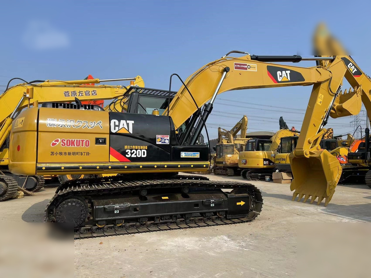 CATERPILLAR 320D - Ερπυστριοφόρος εκσκαφέας: φωτογραφία 1 CATERPILLAR 320D - Ερπυστριοφόρος εκσκαφέας: φωτογραφία 1
