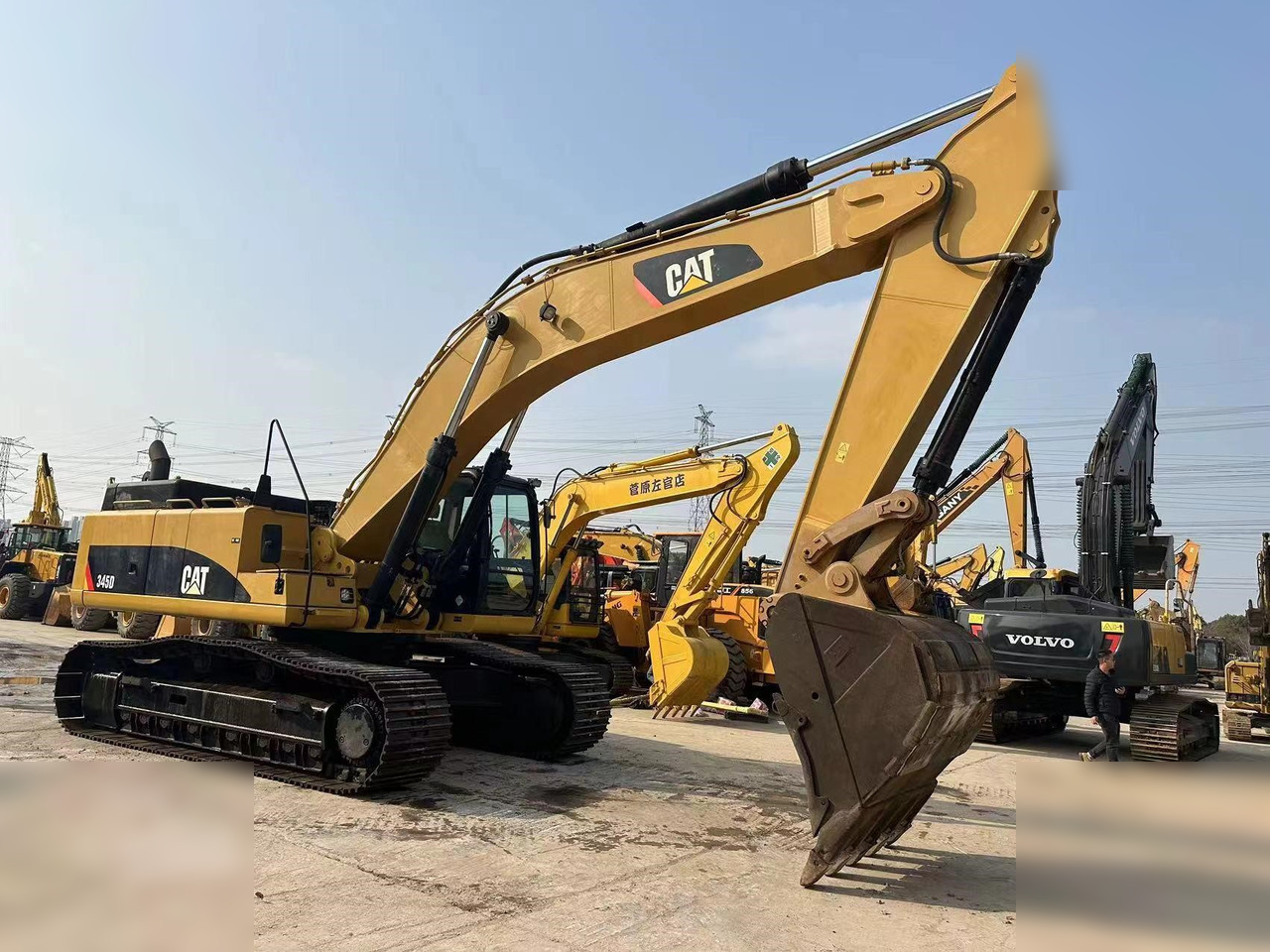 CATERPILLAR 345D - Ερπυστριοφόρος εκσκαφέας: φωτογραφία 3 CATERPILLAR 345D - Ερπυστριοφόρος εκσκαφέας: φωτογραφία 3
