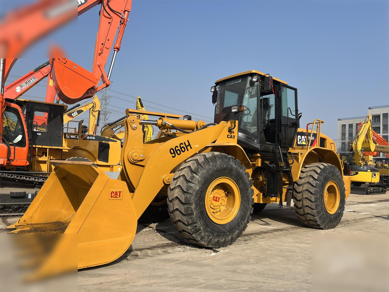 CATERPILLAR 966H - Ελαστιχοφόρος φορτωτής: φωτογραφία 4 CATERPILLAR 966H - Ελαστιχοφόρος φορτωτής: φωτογραφία 4