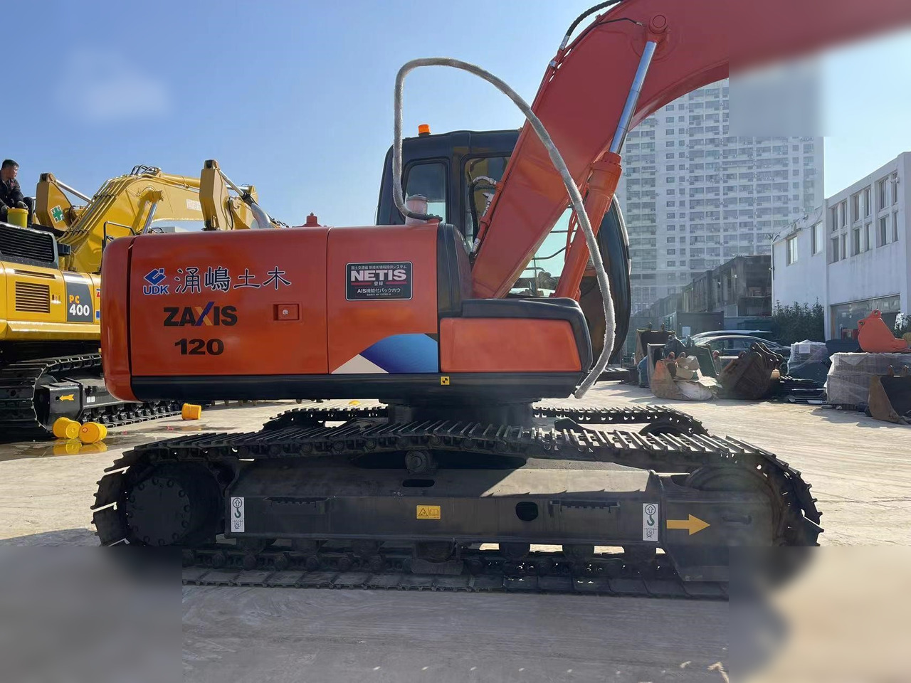 HITACHI ZX120 - Ερπυστριοφόρος εκσκαφέας: φωτογραφία 5 HITACHI ZX120 - Ερπυστριοφόρος εκσκαφέας: φωτογραφία 5