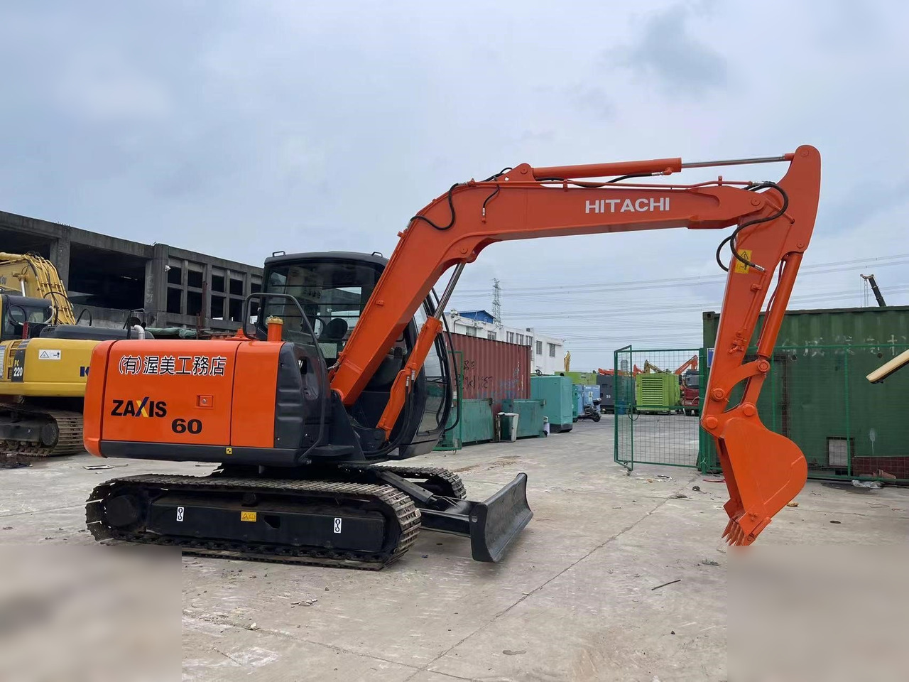HITACHI ZX60 - Ερπυστριοφόρος εκσκαφέας: φωτογραφία 2 HITACHI ZX60 - Ερπυστριοφόρος εκσκαφέας: φωτογραφία 2