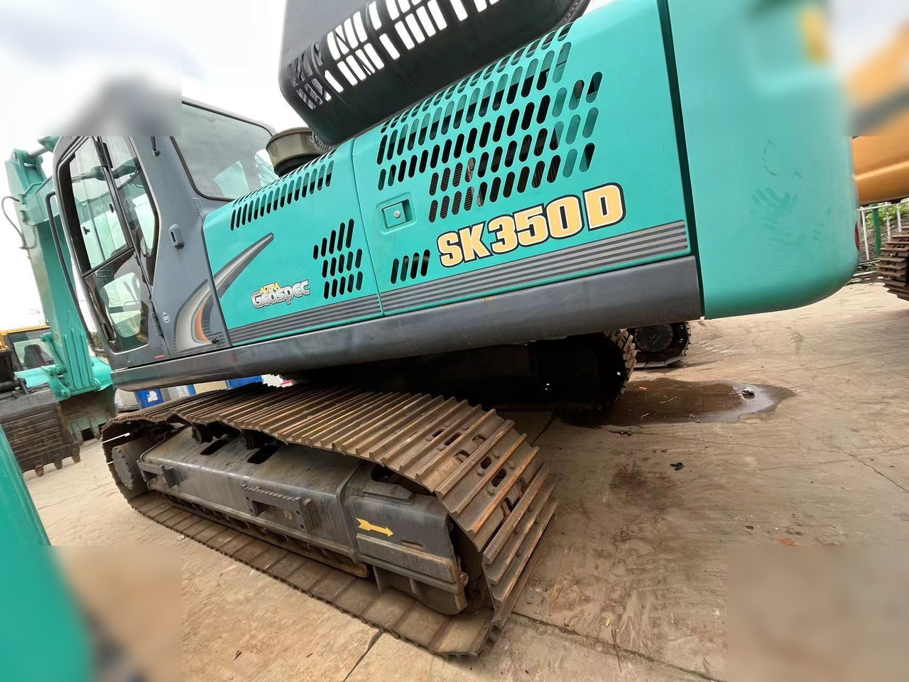 KOBELCO SK350D - Ερπυστριοφόρος εκσκαφέας: φωτογραφία 1 KOBELCO SK350D - Ερπυστριοφόρος εκσκαφέας: φωτογραφία 1