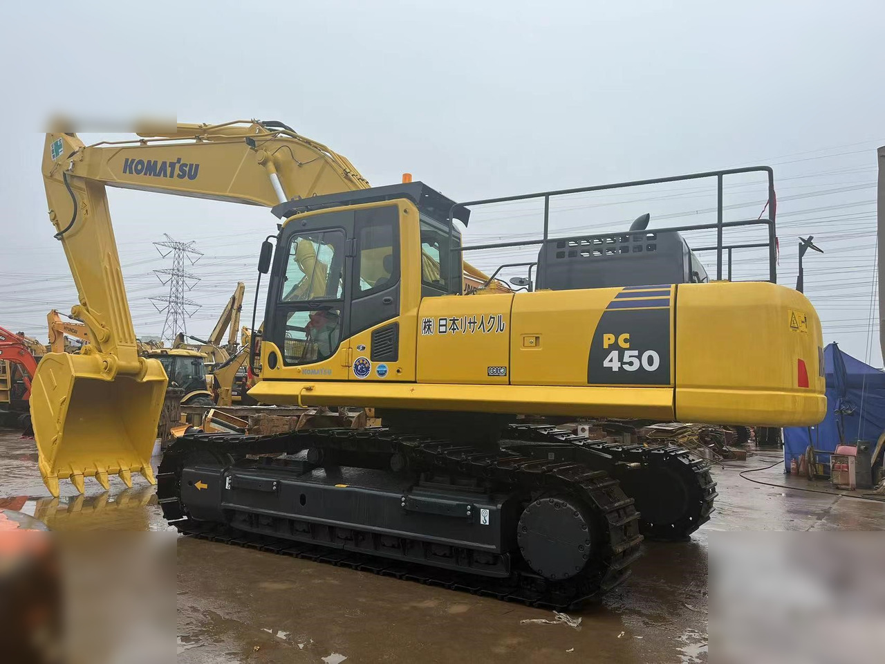 KOMATSU PC450-8 - Ερπυστριοφόρος εκσκαφέας: φωτογραφία 2 KOMATSU PC450-8 - Ερπυστριοφόρος εκσκαφέας: φωτογραφία 2