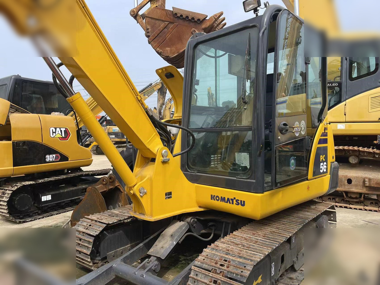 KOMATSU PC56-7 - Μίνι εκσκαφέας: φωτογραφία 4 KOMATSU PC56-7 - Μίνι εκσκαφέας: φωτογραφία 4