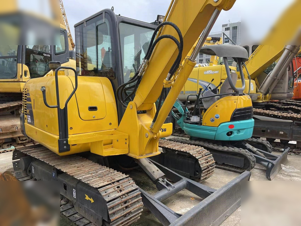 KOMATSU PC56-7 - Μίνι εκσκαφέας: φωτογραφία 2 KOMATSU PC56-7 - Μίνι εκσκαφέας: φωτογραφία 2