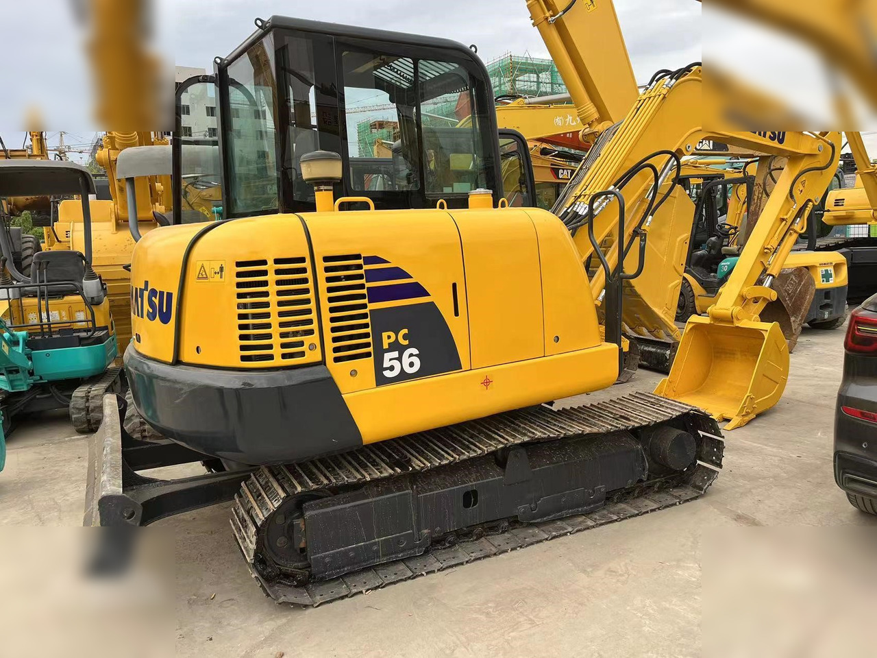 KOMATSU PC56-7 - Μίνι εκσκαφέας: φωτογραφία 1 KOMATSU PC56-7 - Μίνι εκσκαφέας: φωτογραφία 1