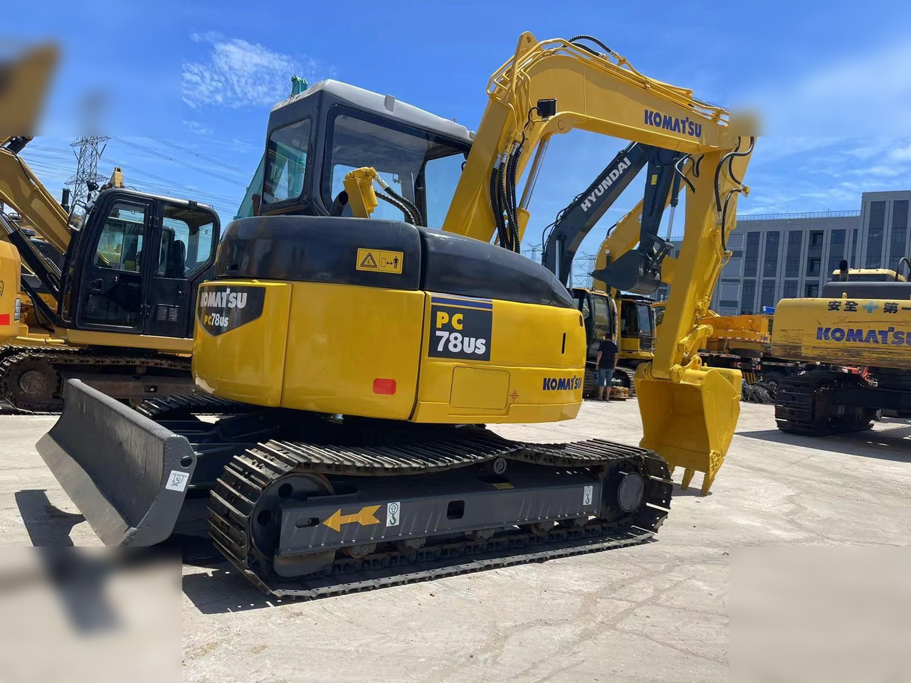KOMATSU PC78US-6 - Ερπυστριοφόρος εκσκαφέας: φωτογραφία 2 KOMATSU PC78US-6 - Ερπυστριοφόρος εκσκαφέας: φωτογραφία 2