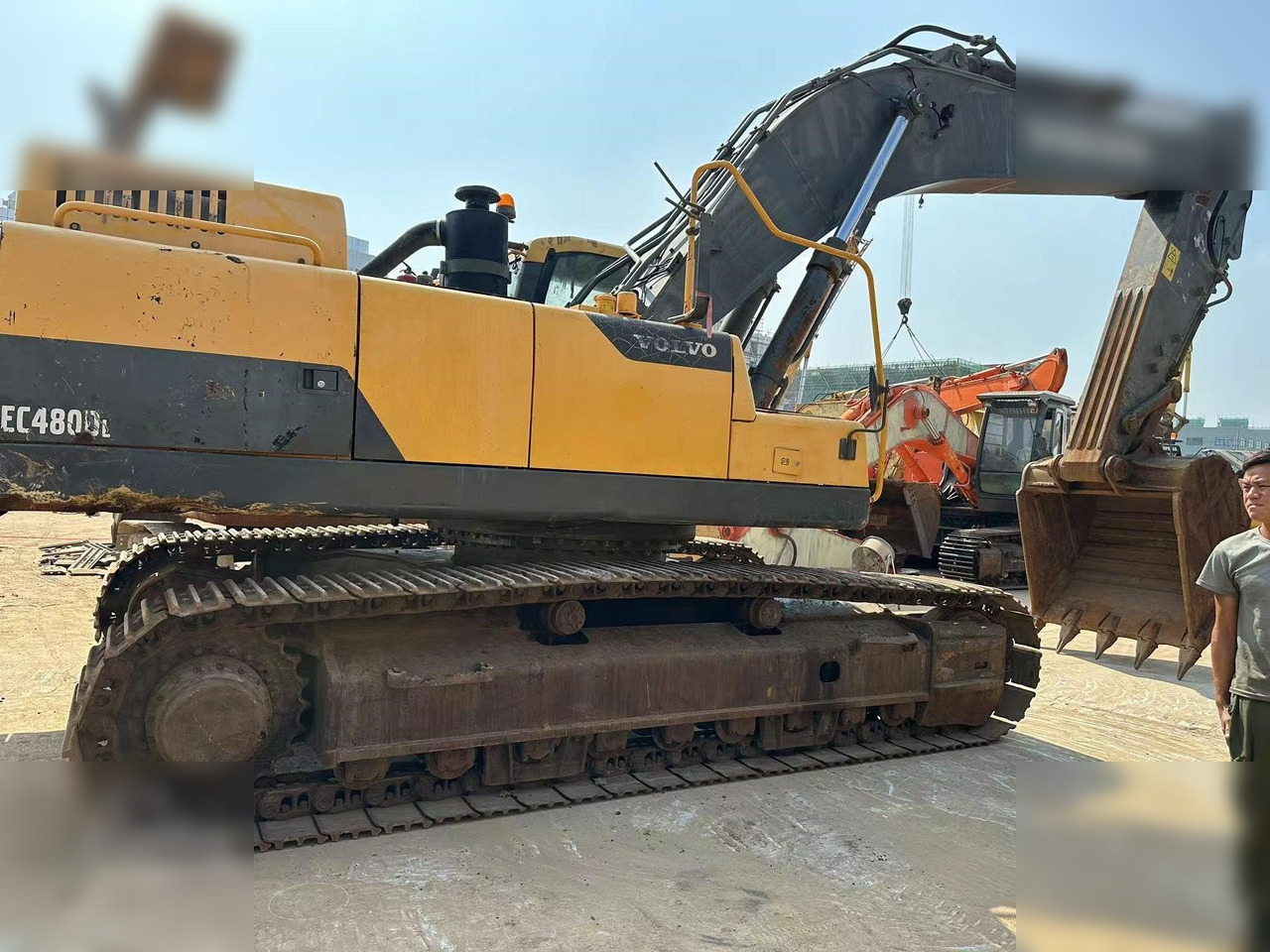 VOLVO EC480DL - Ερπυστριοφόρος εκσκαφέας: φωτογραφία 1 VOLVO EC480DL - Ερπυστριοφόρος εκσκαφέας: φωτογραφία 1