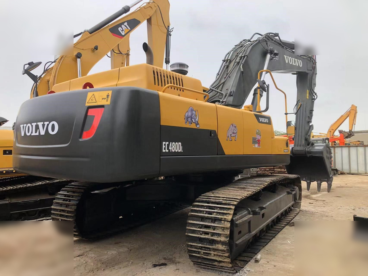 VOLVO EC480DL - Ερπυστριοφόρος εκσκαφέας: φωτογραφία 5 VOLVO EC480DL - Ερπυστριοφόρος εκσκαφέας: φωτογραφία 5