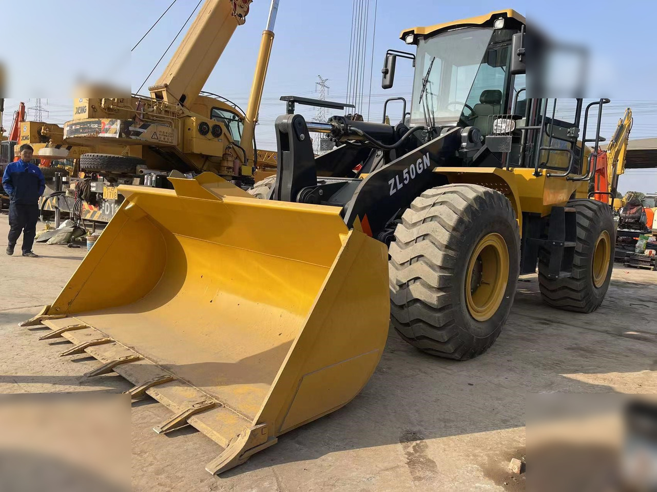 XCMG ZL50GN - Ελαστιχοφόρος φορτωτής: φωτογραφία 3 XCMG ZL50GN - Ελαστιχοφόρος φορτωτής: φωτογραφία 3